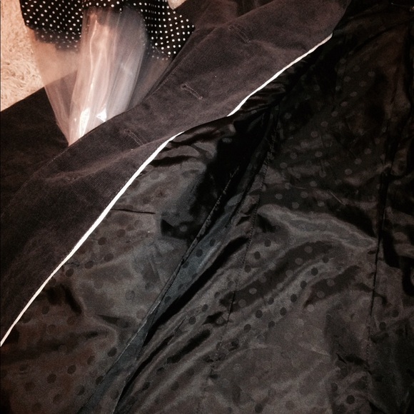 Marc Jacobs corduroy black coat - Picture 2 of 4